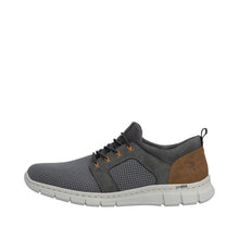 Load image into Gallery viewer, RIEKER - B7796-42 - SLIP ON SHOE - Grey/Tan
