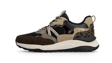Load image into Gallery viewer, RIEKER - W2501-90 - WEDGE LACE TRAINER -  Brown/Beige (NEW IN)