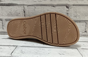 GABOR - (Abbott) - 43.752.82 - SLIP ON MULE - Gold/Bronze
