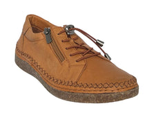 Load image into Gallery viewer, MODELLA - IMOGEN - ZIP/LACE SHOE - Tan