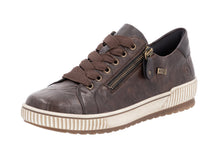 Load image into Gallery viewer, REMONTE - D0700-25 - ZIP/LACE SHOE - Water Resistant - Brown  (NEW IN)