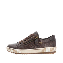 Load image into Gallery viewer, REMONTE - D0700-25 - ZIP/LACE SHOE - Water Resistant - Brown  (NEW IN)