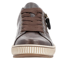 Load image into Gallery viewer, REMONTE - D0700-25 - ZIP/LACE SHOE - Water Resistant - Brown  (NEW IN)