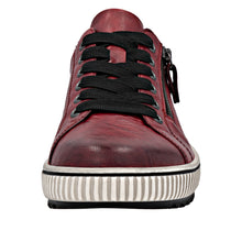 Load image into Gallery viewer, REMONTE - D0700-36 - ZIP/LACE TRAINER/SHOE - Water Resistant - Red