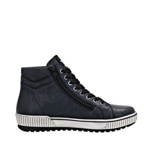 Load image into Gallery viewer, REMONTE - D0772-15 - ZIP/LACE BOOT - Water Resistant - Navy Blue