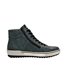 Load image into Gallery viewer, REMONTE - D0772-54 - ZIP/LACE BOOT - Water Resistant - Olive/Peacock
