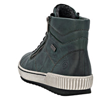 Load image into Gallery viewer, REMONTE - D0772-54 - ZIP/LACE BOOT - Water Resistant - Olive/Peacock