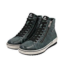 Load image into Gallery viewer, REMONTE - D0772-54 - ZIP/LACE BOOT - Water Resistant - Olive/Peacock