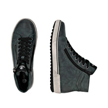 Load image into Gallery viewer, REMONTE - D0772-54 - ZIP/LACE BOOT - Water Resistant - Olive/Peacock