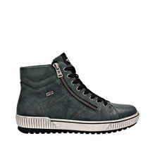 Load image into Gallery viewer, REMONTE - D0772-54 - ZIP/LACE BOOT - Water Resistant - Olive/Peacock