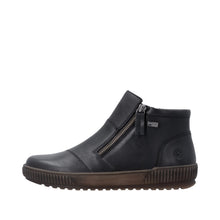 Load image into Gallery viewer, REMONTE - D0783-00 - 2-ZIP ANKLE BOOT (Water Resistant) Black (NEW IN)
