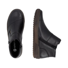 Load image into Gallery viewer, REMONTE - D0783-00 - 2-ZIP ANKLE BOOT (Water Resistant) Black (NEW IN)