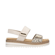 Load image into Gallery viewer, REMONTE - D0Q59-60 - SANDAL - Beige/Gold multi