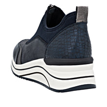 Load image into Gallery viewer, REMONTE - D0T08-14 - WEDGE SNEAKER/TRAINER - Blue Combi