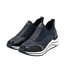 Load image into Gallery viewer, REMONTE - D0T08-14 - WEDGE SNEAKER/TRAINER - Blue Combi