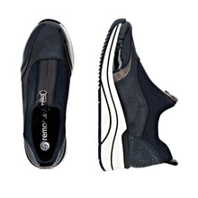 Load image into Gallery viewer, REMONTE - D0T08-14 - WEDGE SNEAKER/TRAINER - Blue Combi
