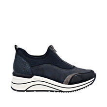 Load image into Gallery viewer, REMONTE - D0T08-14 - WEDGE SNEAKER/TRAINER - Blue Combi