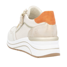 Load image into Gallery viewer, REMONTE - D0T10-80 - LACE UP/ZIP TRAINER - Off White Multi