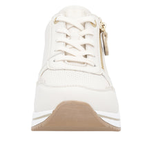 Load image into Gallery viewer, REMONTE - D0T10-80 - LACE UP/ZIP TRAINER - Off White Multi