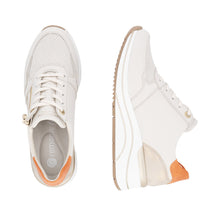 Load image into Gallery viewer, REMONTE - D0T10-80 - LACE UP/ZIP TRAINER - Off White Multi