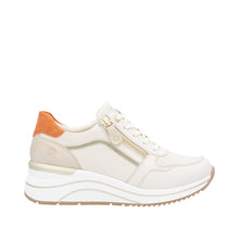 Load image into Gallery viewer, REMONTE - D0T10-80 - LACE UP/ZIP TRAINER - Off White Multi