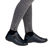 Load image into Gallery viewer, REMONTE - D1E03-14 - ZIP/LACE SHOE - Blue