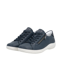 Load image into Gallery viewer, REMONTE - D1E03-15 - ZIP/LACE SHOE - Navy