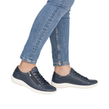 Load image into Gallery viewer, REMONTE - D1E03-15 - ZIP/LACE SHOE - Navy