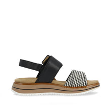 Load image into Gallery viewer, REMONTE - D1J53-02 - SANDAL  - Black/Cream