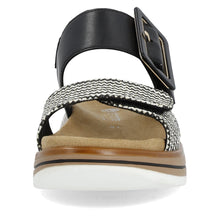 Load image into Gallery viewer, REMONTE - D1J53-02 - SANDAL  - Black/Cream