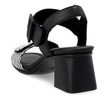Load image into Gallery viewer, REMONTE - D1K51-03 - HEELED SANDAL - Black/Cream