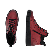 Load image into Gallery viewer, REMONTE - D1T76-35 - ZIP/LACE BOOT (Water Resistant)- Red/Black