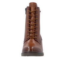 Load image into Gallery viewer, REMONTE - D2A80-24 - LACE/ZIP CALF BOOT - Brown (NEW IN)