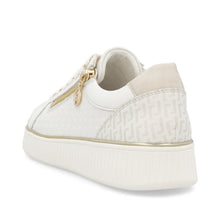 Load image into Gallery viewer, REMONTE - D2E00-80 - LACE UP/ZIP TRAINER - Off White