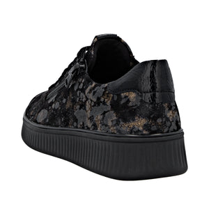 REMONTE - D2E02-03 - LACE UP/ZIP TRAINER SHOE - Black multi