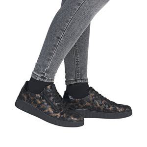 REMONTE - D2E02-03 - LACE UP/ZIP TRAINER SHOE - Black multi