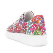 Load image into Gallery viewer, REMONTE - D2E02-90 - LACE UP/ZIP TRAINER - White Multi
