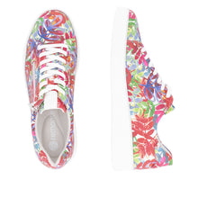 Load image into Gallery viewer, REMONTE - D2E02-90 - LACE UP/ZIP TRAINER - White Multi
