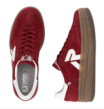 Load image into Gallery viewer, RIEKER - W3700-35 -  LACE UP SNEAKER TRAINER - Red