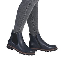 Load image into Gallery viewer, REMONTE - D2Q70-14 - CHELSEA BOOT (Water Resistant) - Navy