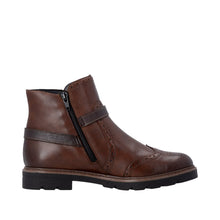 Load image into Gallery viewer, REMONTE - D2Q74-22 - ZIP ANKLE BOOT - Chestnut Brown (NEW IN)