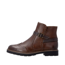 Load image into Gallery viewer, REMONTE - D2Q74-22 - ZIP ANKLE BOOT - Chestnut Brown (NEW IN)