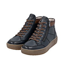 Load image into Gallery viewer, REMONTE - D2T70-14 - ZIP/LACE BOOT (Water Resistant) -  Navy Blue