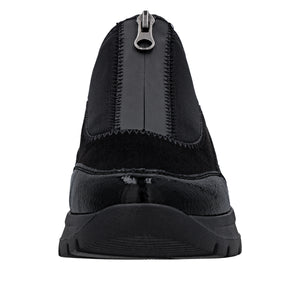 REMONTE - D2V01-04 - WEDGE ZIP SHOE - Black