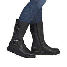 Load image into Gallery viewer, REMONTE - D3980-00 - CALF BOOT (Water Resistant) - Black