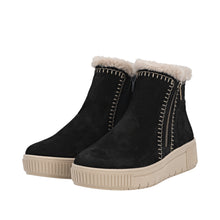 Load image into Gallery viewer, REMONTE - D3B70-03 - ZIP BOOT - Black/Beige