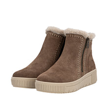 Load image into Gallery viewer, REMONTE - D3B70-20 - ZIP BOOT - Brown/Beige