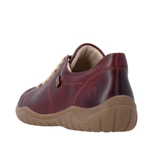 Load image into Gallery viewer, REMONTE - D3T00-35 - ZIP/LACE SHOE - Water Resistant - Wine (NEW IN)