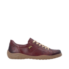 Load image into Gallery viewer, REMONTE - D3T00-35 - ZIP/LACE SHOE - Water Resistant - Wine (NEW IN)