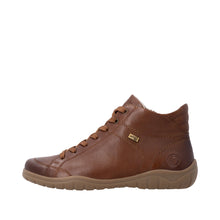 Load image into Gallery viewer, REMONTE - D3T70-24 - ZIP/LACE ANKLE BOOT - Water Resistant - Tan (NEW IN)
